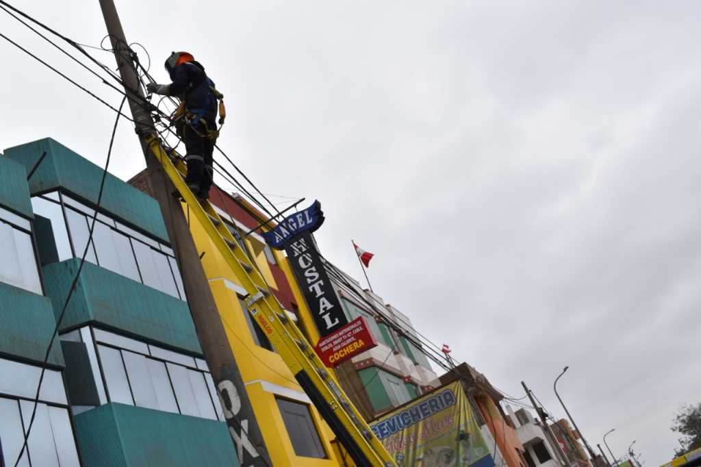 Más de 800 familias se beneficiaban con conexiones clandestinas en Trujillo