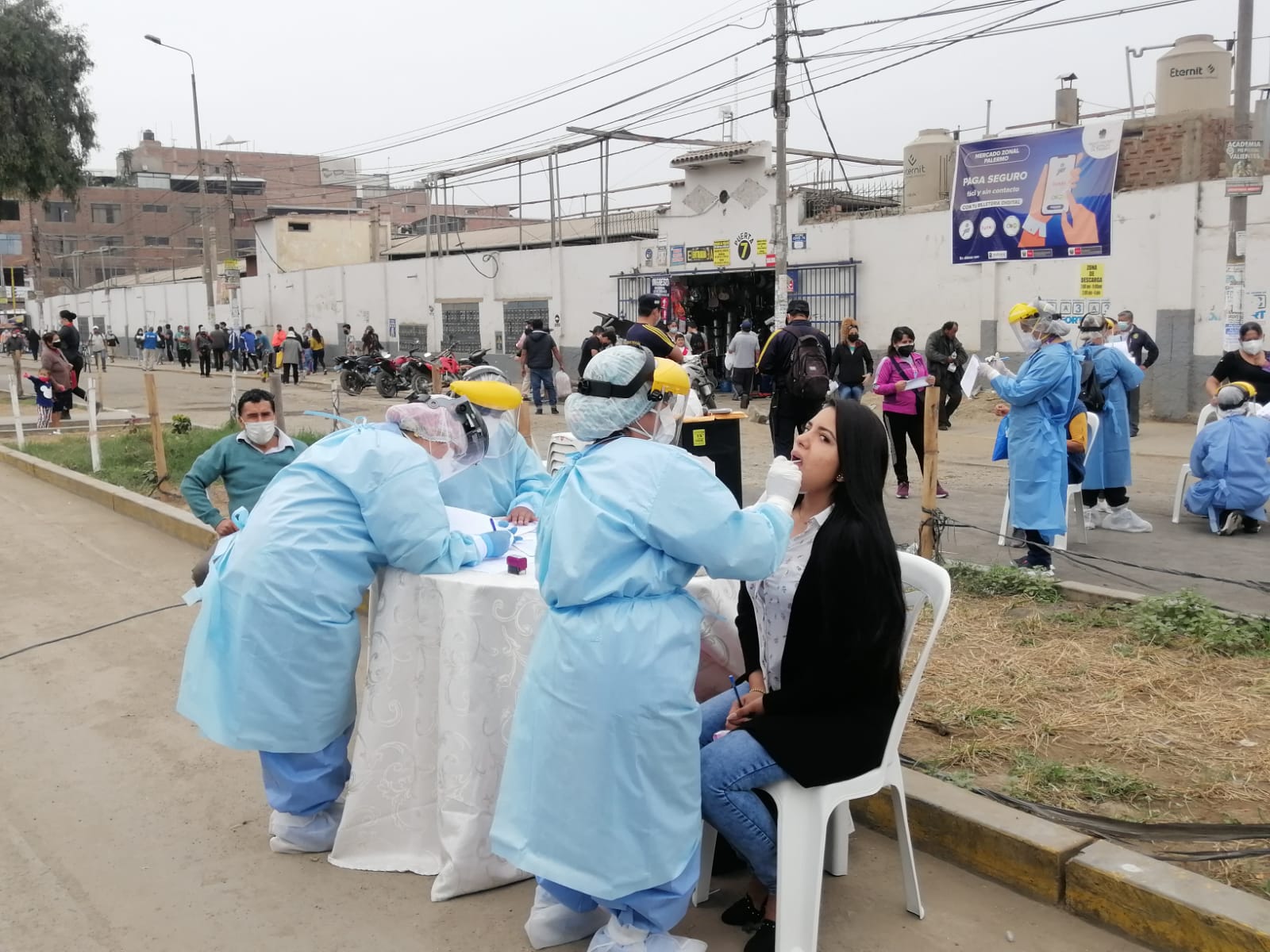 Aplicarán pruebas moleculares a comerciantes de la provincia de Trujillo