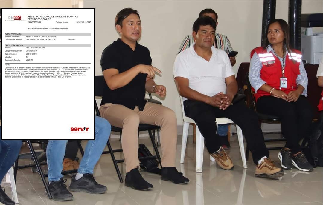 Charat: designan como gerente municipal a funcionario inhabilitado para ejercer el cargo