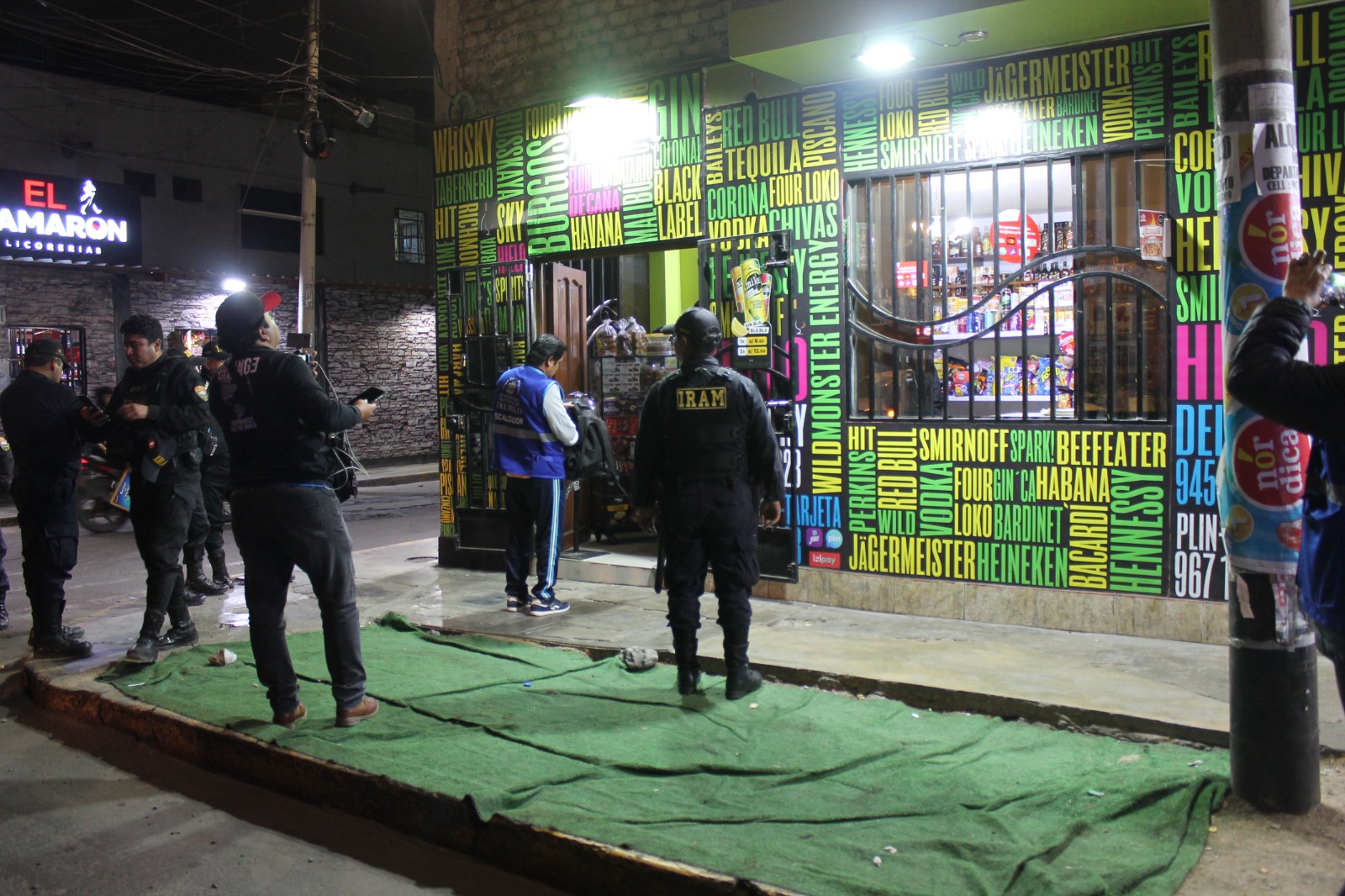 Intervienen bares y clubes nocturnos  en Trujillo 