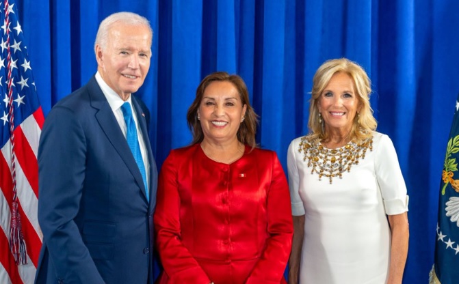 Presidenta Boluarte sostuvo reunión con mandatario de Estados Unidos, Joe Biden