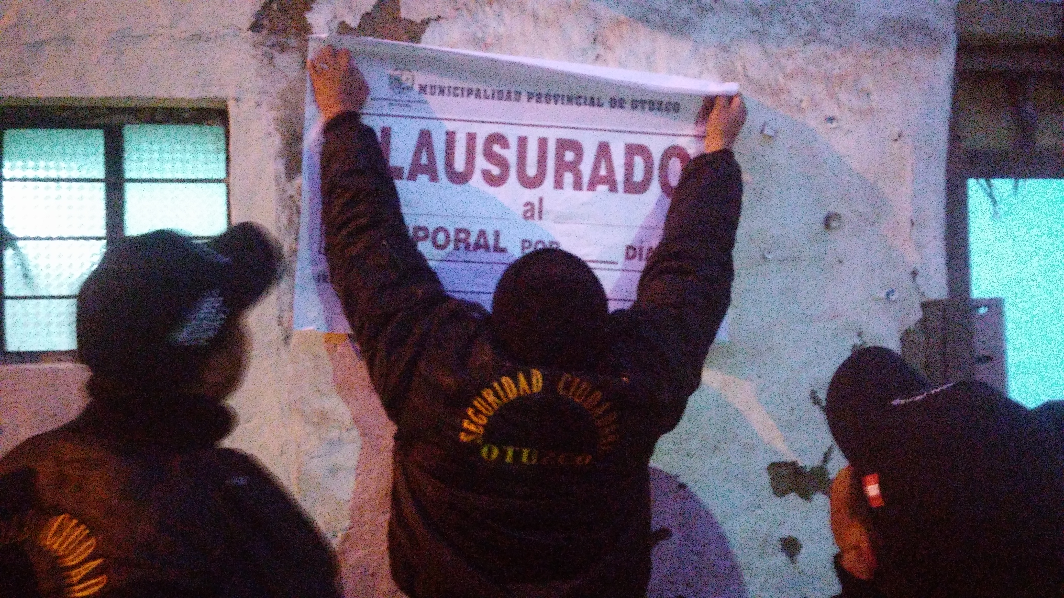 Cierran locales sin autorización para vender bebidas alcohólicas en Otuzco