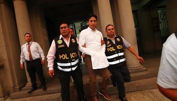 Freddy Díaz será trasladado al penal de Lurigancho para cumplir prisión preventiva