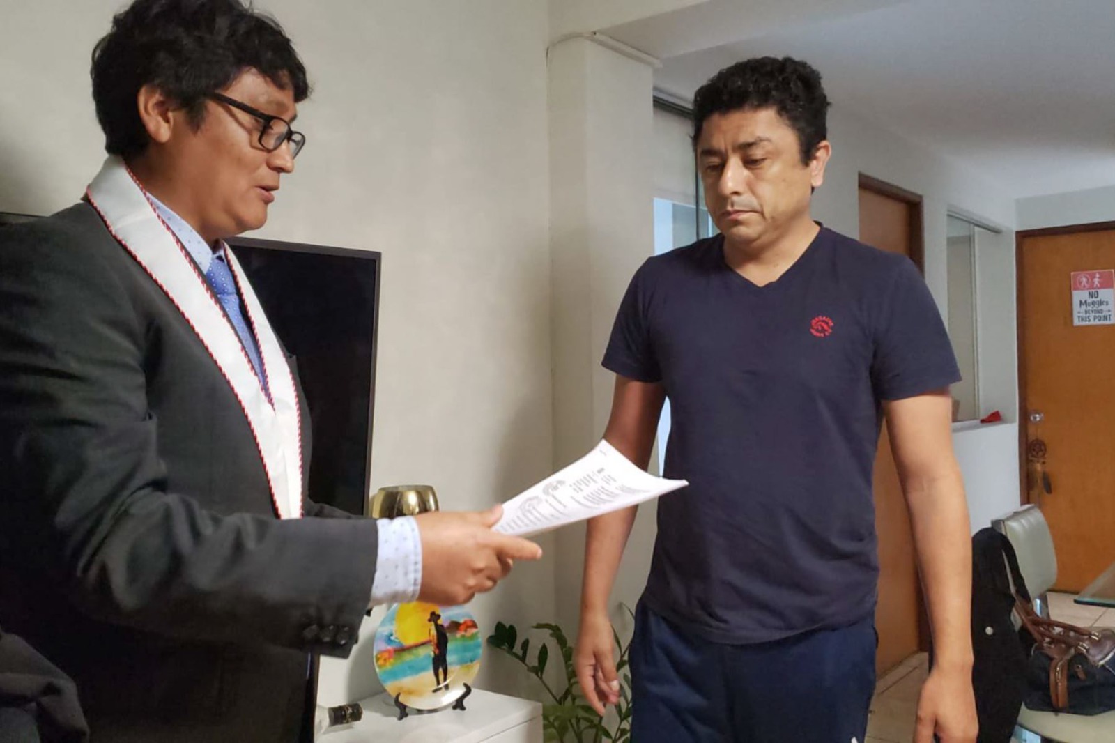 Fiscalía allana vivienda de congresista Guillermo Bermejo