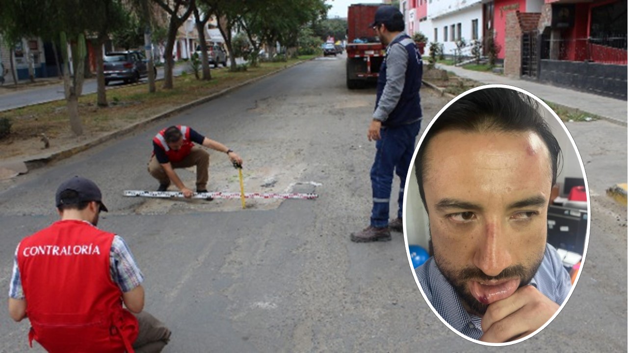 Auditores de Contraloría fueron agredidos en obra de la MPT