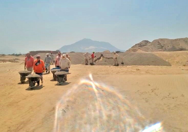 La Libertad: invierten más de 200 mil soles en mantenimiento en cinco sectores de Chan Chan