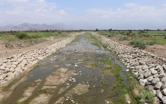 Midagri destinó S/ 1.3 millones para descolmatar el río Huamanzaña en La Libertad