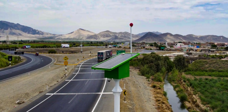 Duplican el número de postes de auxilio vial en el tramo Pativilca – Santa – Salaverry 