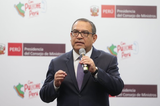 Premier Otárola: “Gobierno iniciará un proceso de reforma en la Policía Nacional”