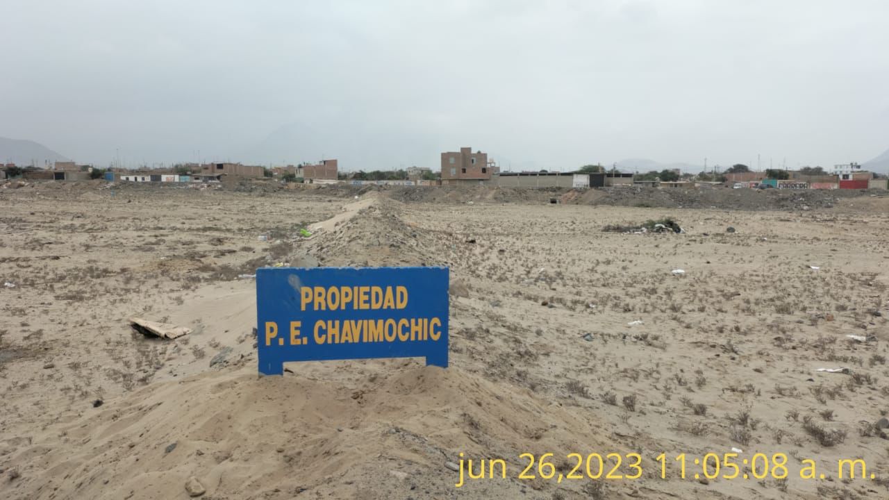 La Libertad: recuperan terreno de 22 hectáreas perteneciente al Proyecto Especial Chavimochic