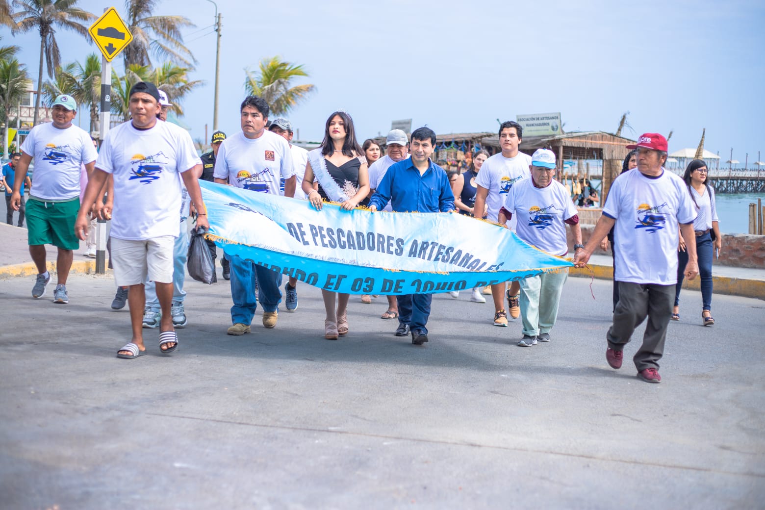 Huanchaco celebra el Día del Pescador con procesión y festival ecoturístico