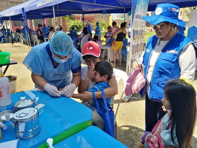 Municipalidad realiza campañas gratuitas de salud en varios sectores de Trujillo