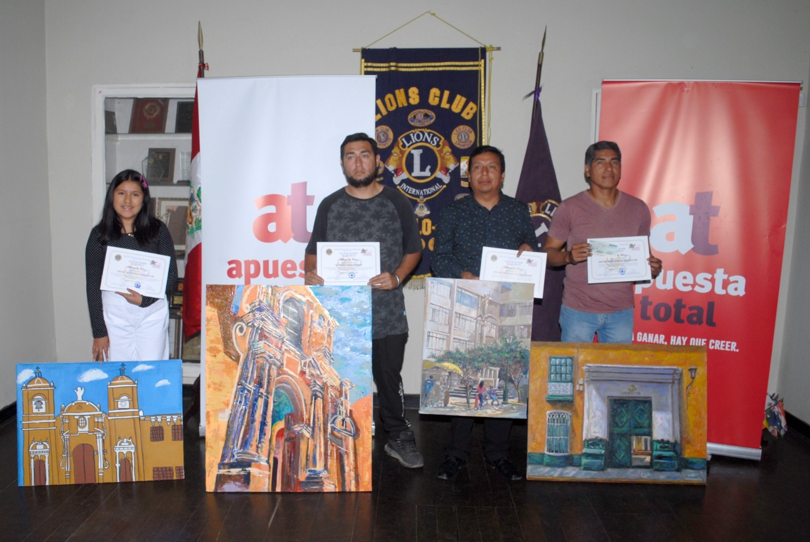 Ganadores del concurso de pintura del 71° Festival Internacional De Primavera