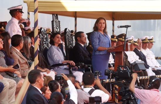 Dina Boluarte: “Quienes dieron golpe de Estado no desestabilizarán a un gobierno legítimo”