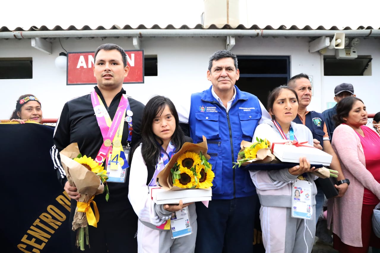 Tres deportistas liberteños obtuvieron medallas de oro y plata en Olimpiadas Especiales de Berlín