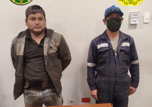 Detienen a sujetos por receptar vehículos robados en Paijá