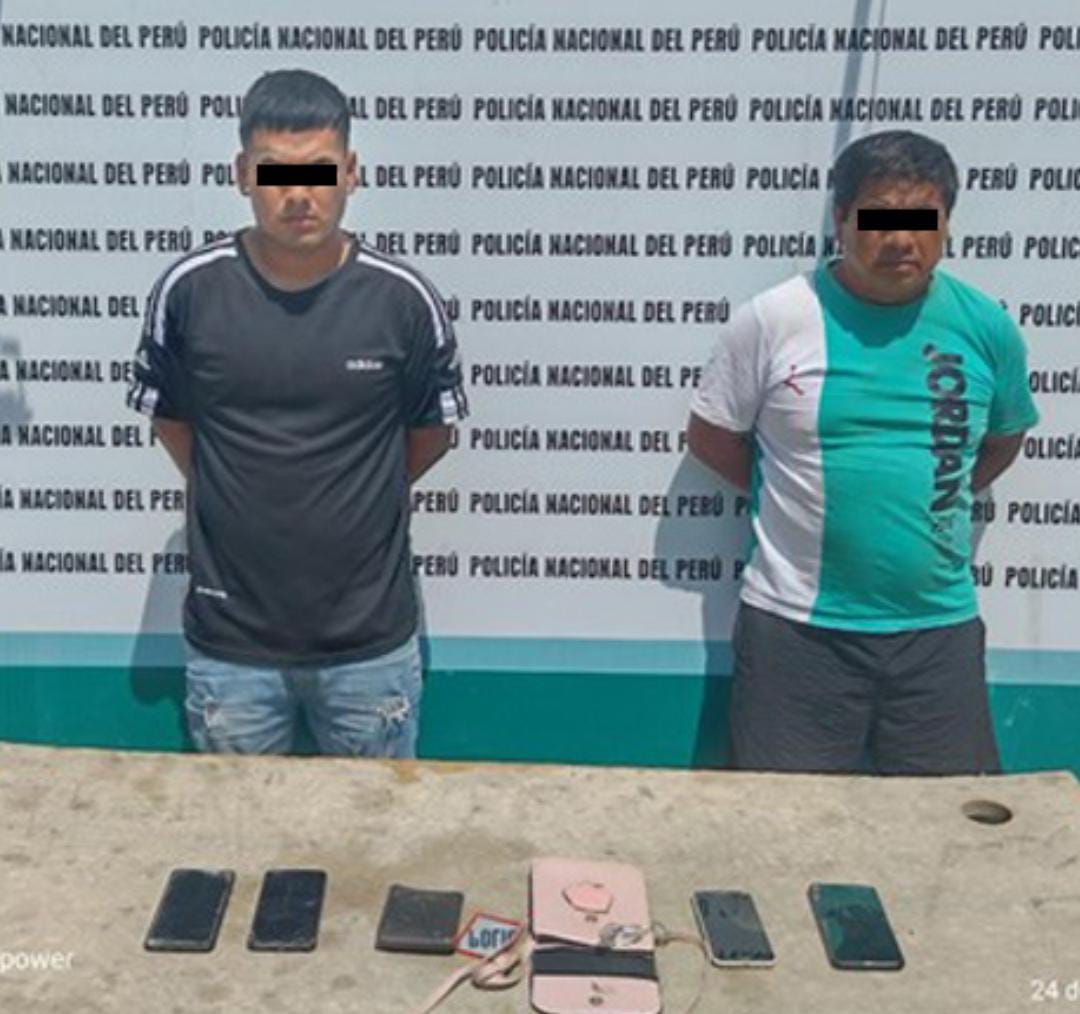Capturan "Los Buitres de Alto Trujillo" tras robo de celulares 