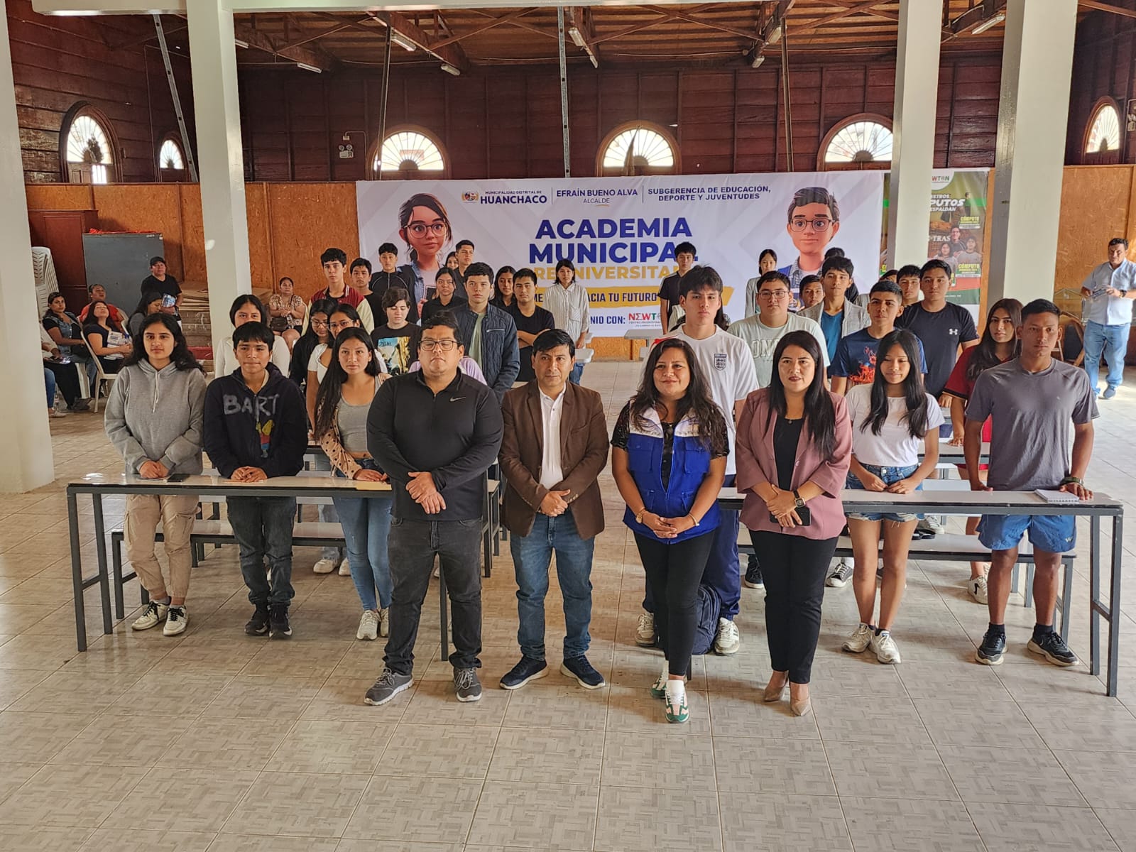 Inauguran academia municipal preuniversitaria en Huanchaco