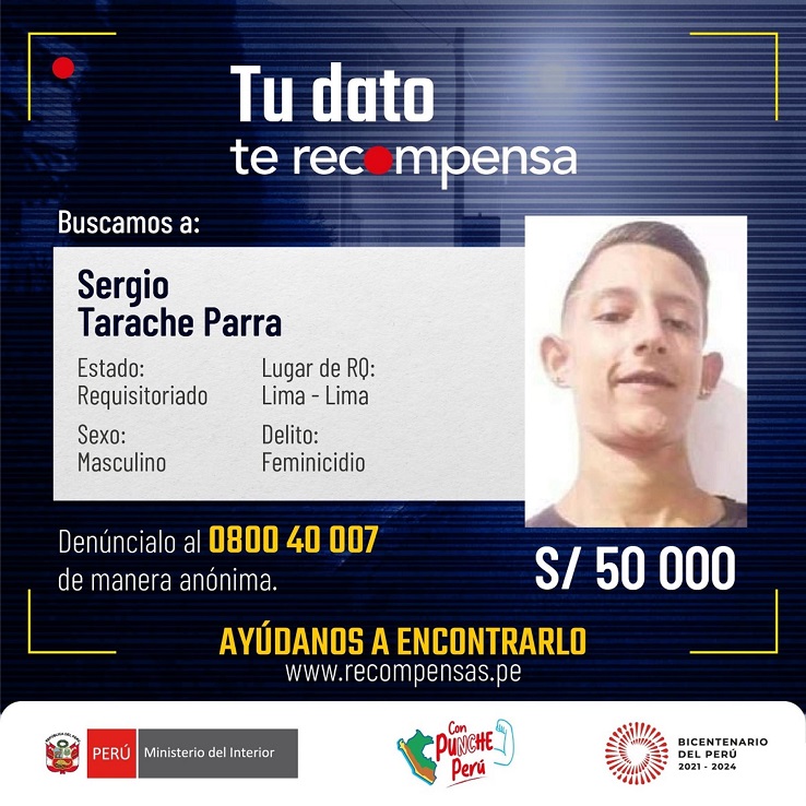 Extranjero que asesinó a joven de 18 años tiene detención preliminar e impedimento de salida del país    