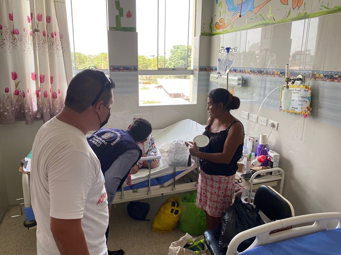 Trujillo: niña con síndrome de down en presunto estado de abandono fue dada de alta