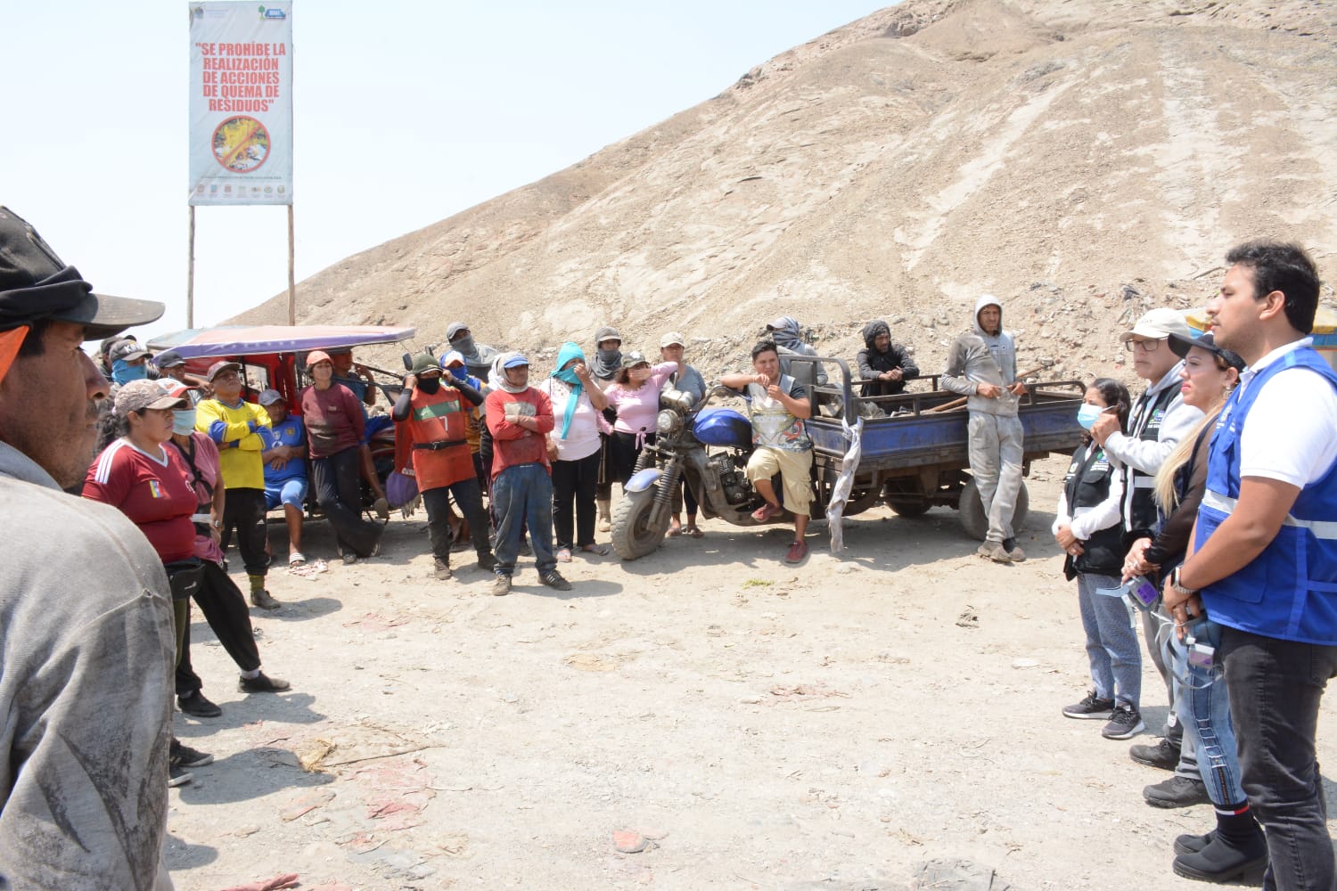 MPT optimiza control en botadero el Milagro