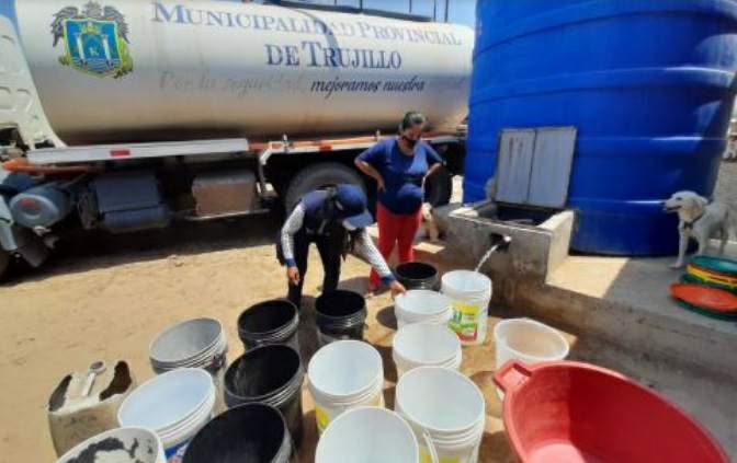 Trujillo: sepa cuáles son las zonas afectadas por el corte del servicio de agua