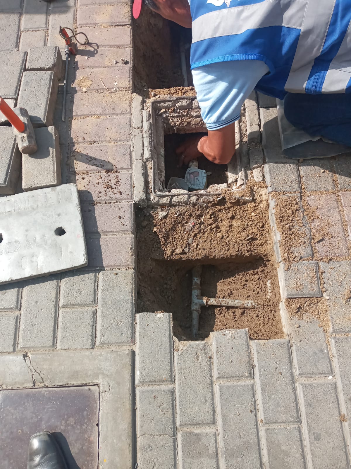 Sedalib detecta robo de agua que abastecía a restaurantes ubicados en el centro histórico