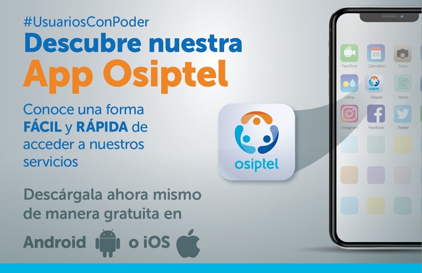 Osiptel lanza aplicativo para consultas en servicios de telecomunicaciones 