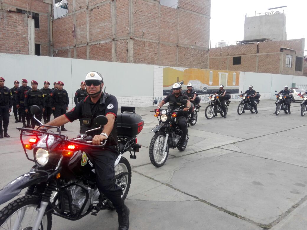 Trujillo: donan vehículos para escuadrón de las Águilas Negras