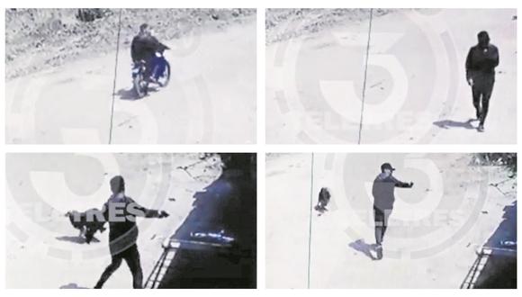 Chocope: captan a extorsionadores cuando disparaban contra puerta de almacén de un consorcio 