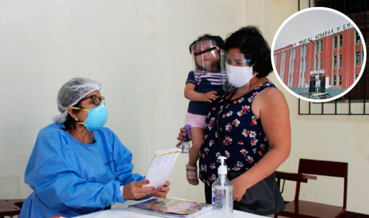 Hospital Belén abre consultas externas presenciales  en colegio Marcial Acharán