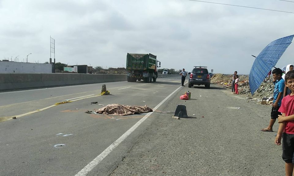Trujillo: reciclador muere atropellado por bus que venía de la selva