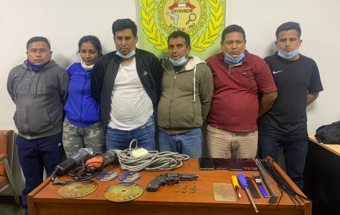 El Porvenir: Desarticulan banda ‘Los Muñecos de Weky’ cuando buscaban asaltar