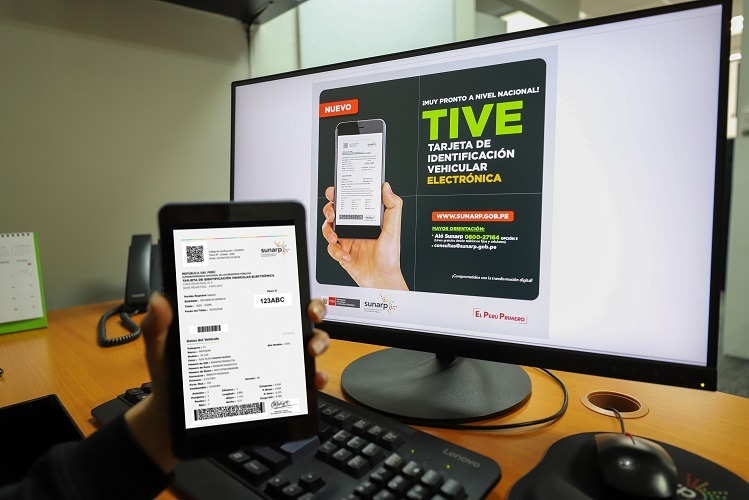 Reconocen como buena práctica en gestión pública a la TIVE de Sunarp