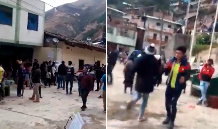 Pataz: pobladores celebraron fiesta patronal a pesar de prohibición