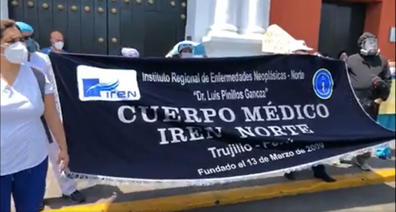 Trujillo: trabajadores y enfermeros del IREN Norte piden construcción de nuevo hospital