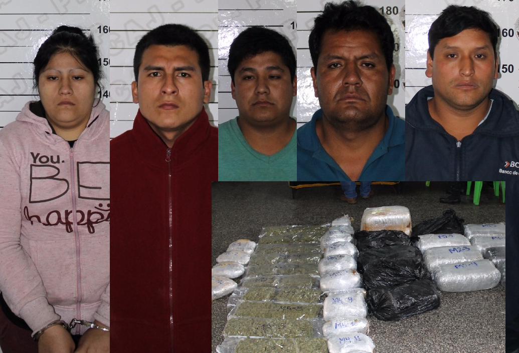 Sánchez Carrión: caen traficantes de droga con 100 kilos de marihuana