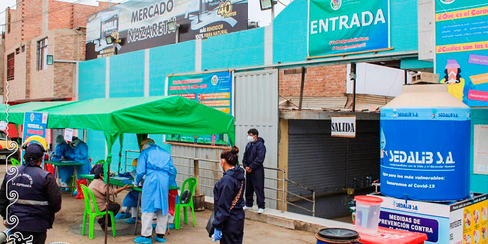 La Esperanza: comerciantes estacionarios de mercado Nazareth piden reubicación urgente