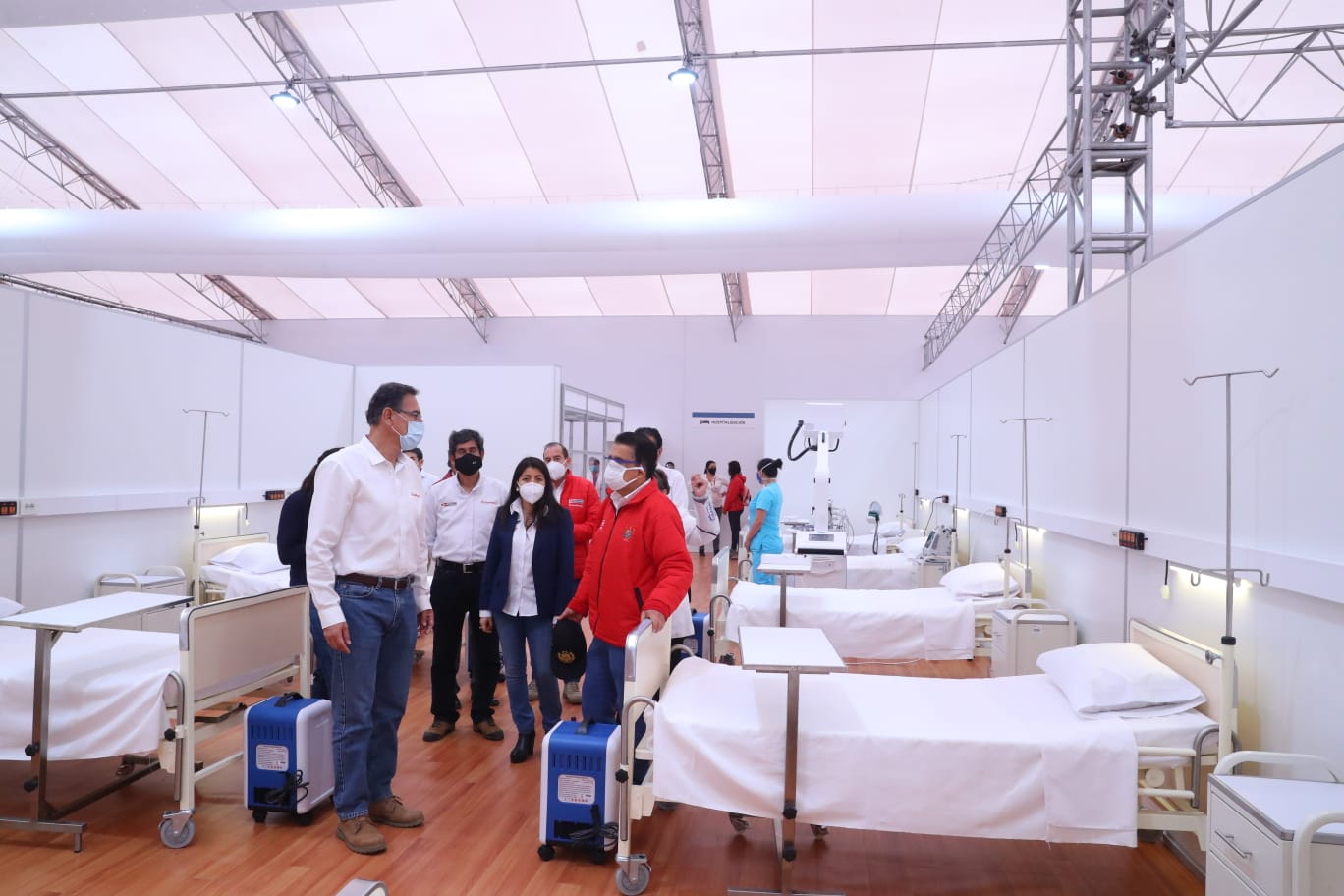 Trujillo: inauguran hospital campaña en colegio Ramón Castilla