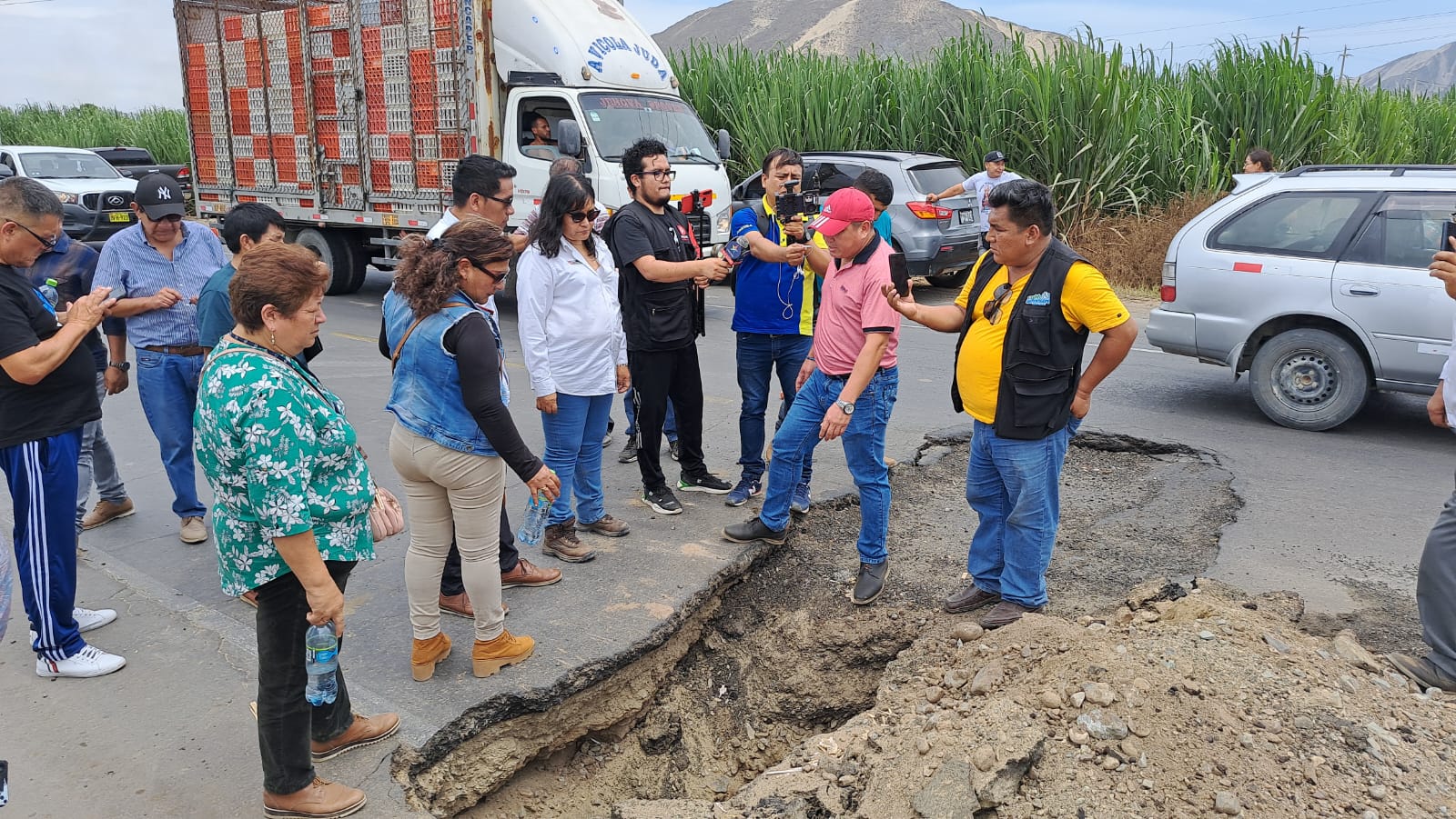 Piden urgente intervención de la Panamericana Norte en la provincia de Virú