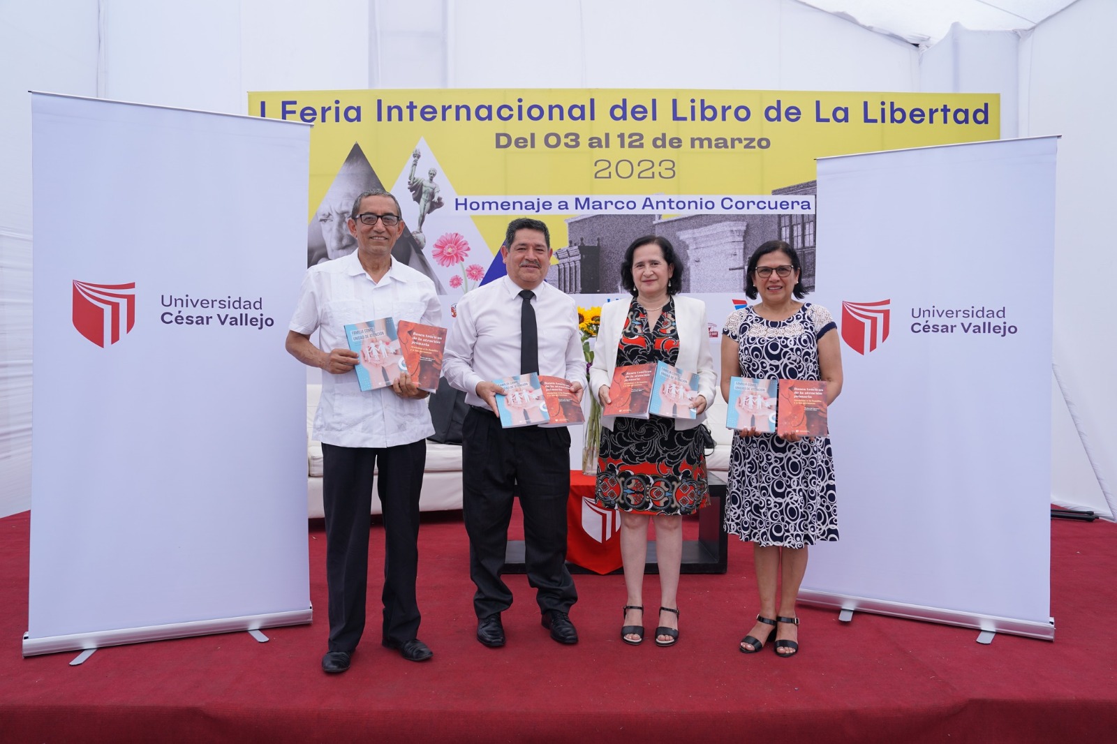 Fondo Editorial de la UCV se hace presente en la Feria Internacional del Libro de La Libertad