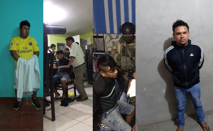 Trujillo: once extorsionadores detenidos que usaban dinero mal habido para comprar inmuebles