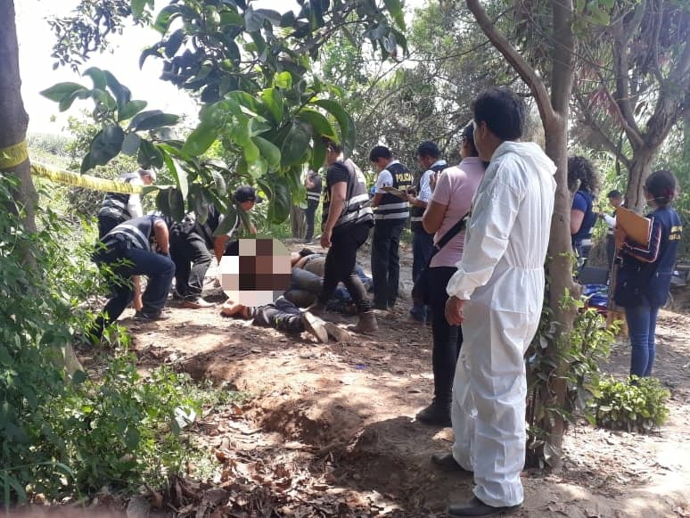 Encuentran los cadáveres de cinco mineros a pocos metros de llegar al desvío a Conache 