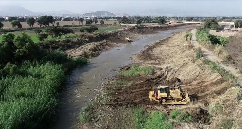 La Libertad: descolmatación y encauzamiento del río Moche tiene un 20% de avance