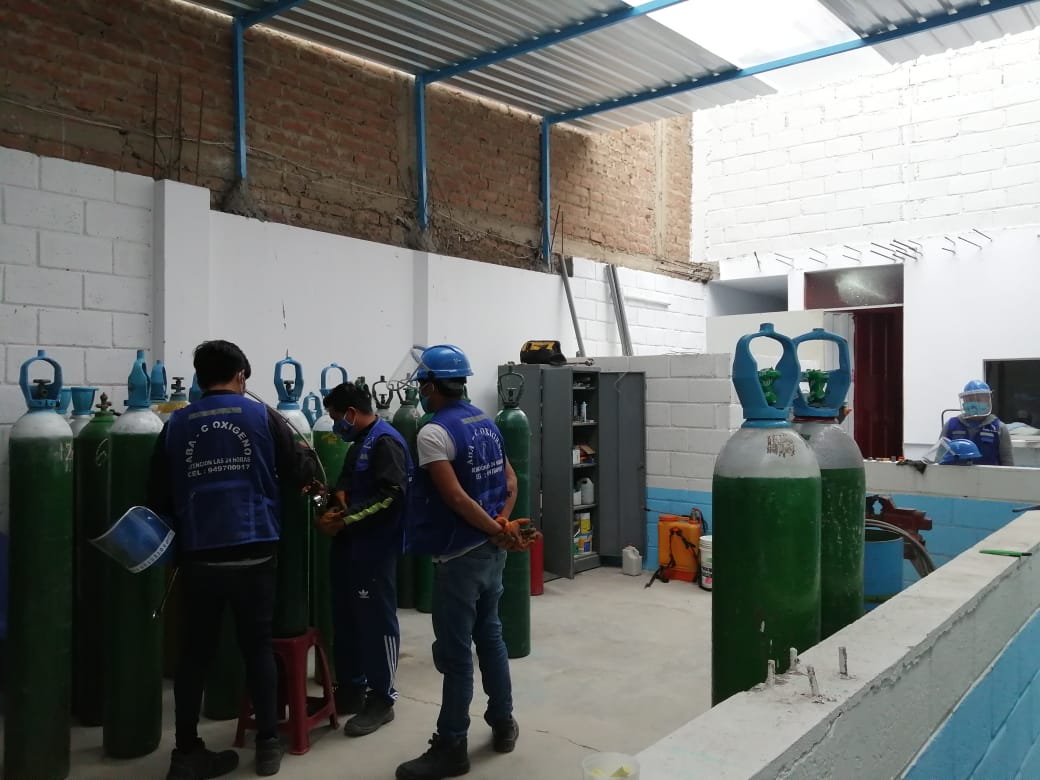 Infraccionaron a distribuidora de oxígeno en urbanización San Isidro