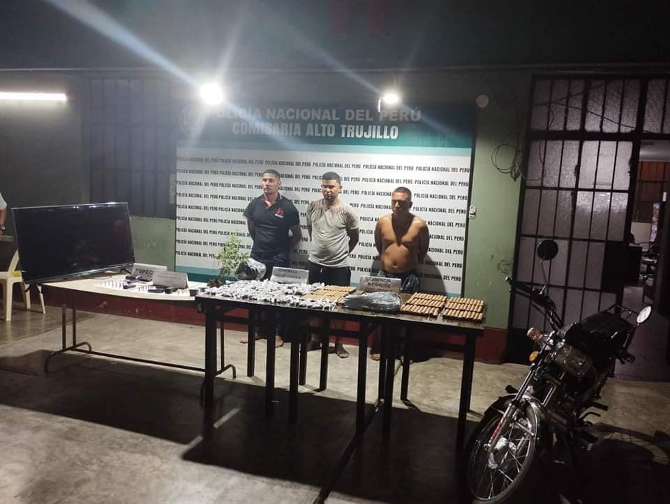 Detienen a tres presuntos integrantes de la banda criminal "los cachacos de los pulpos"