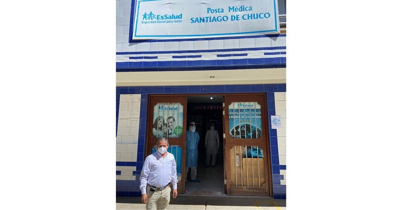 Equipo de Respuesta Rápida de EsSalud realizó trabajos de prevención de covid- 19 en zona andina de La Libertad