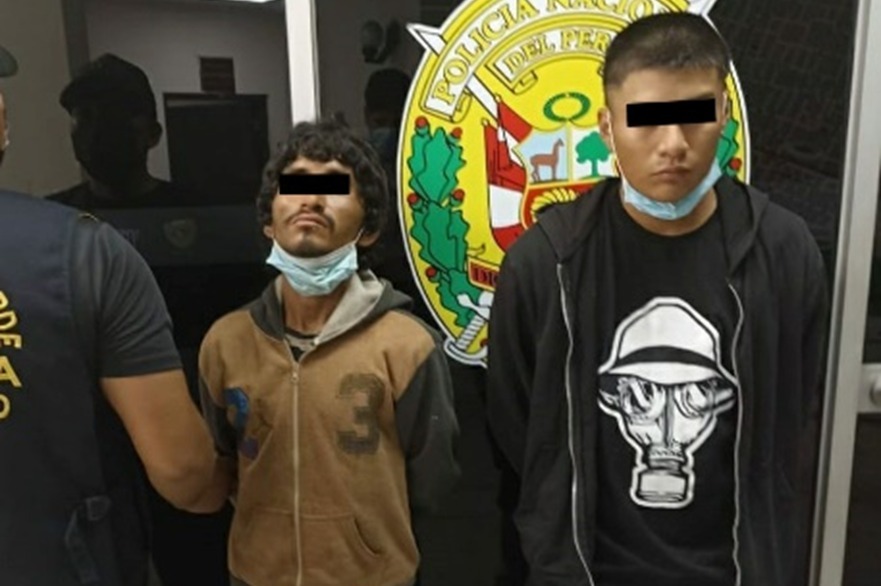 Capturan a dos sujetos con arma de fuego que merodeaban por La Esperanza