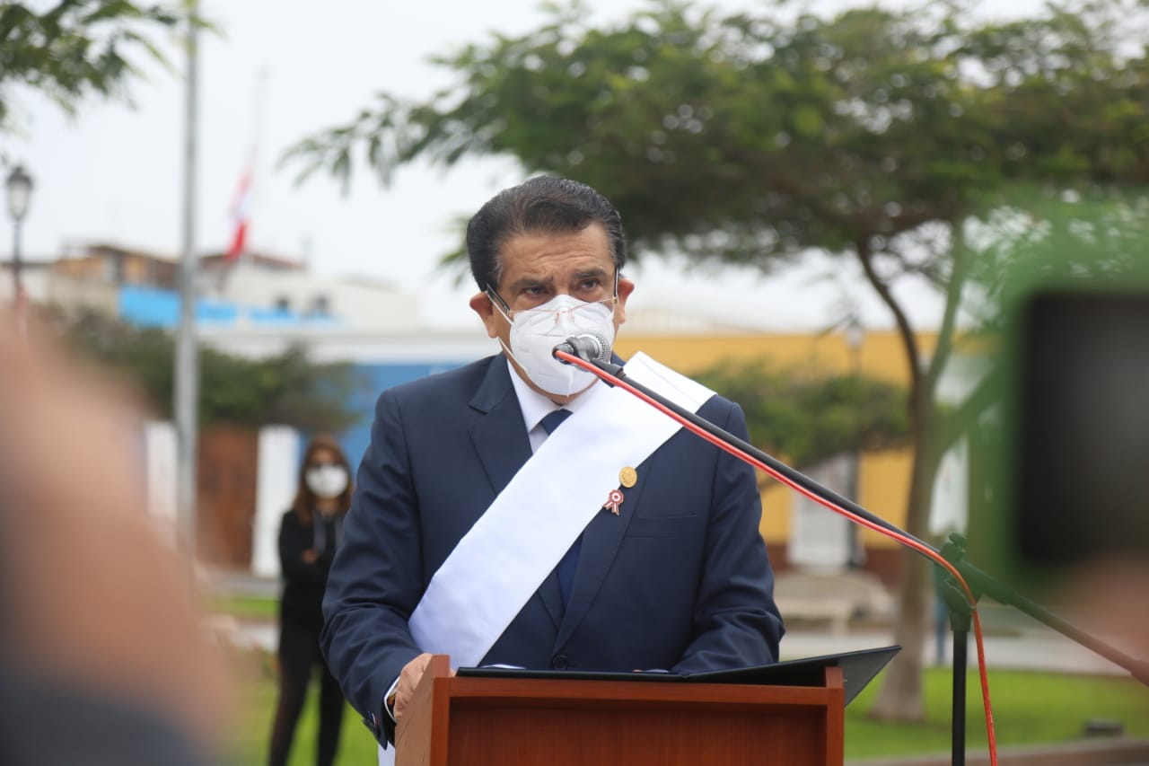 Gobernador de La Libertad aclara porque hay once pacientes en hospital de campaña