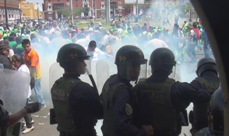 Fiscalía cita a dirigente del Segat por enfrentamiento de trabajadores con la policía